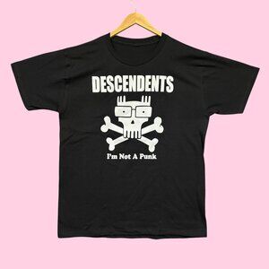 Descendents I'm Not a Punk Milo Punk Rock Tee L
